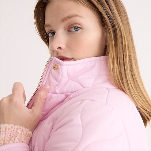 J.Crew signature Quilted Cocoon  Puffer Jacket primaloft style BK668 - Picture 3 of 14